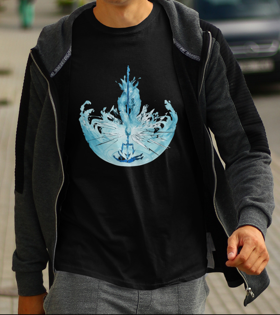 Epic The Musical Shatter The Ocean Water Creature Scene T-Shirt