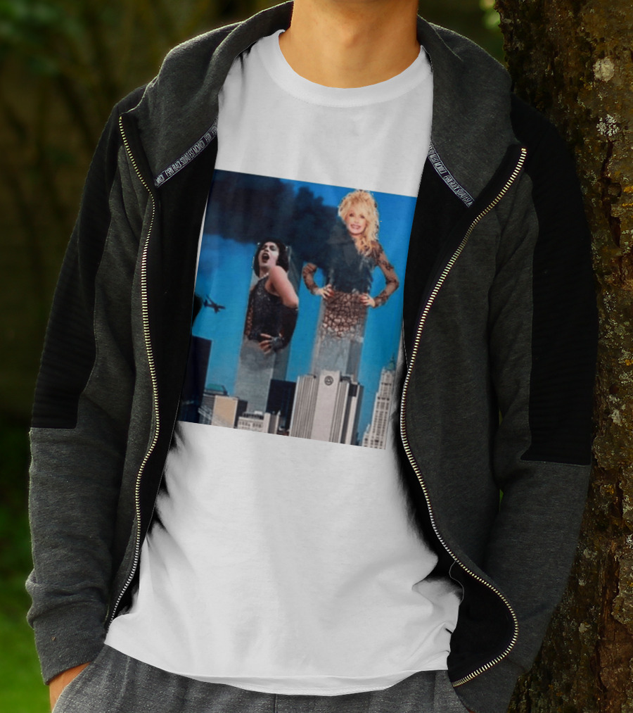 Tim Curry Dolly Parton Twin Towers 9 11 T-Shirt