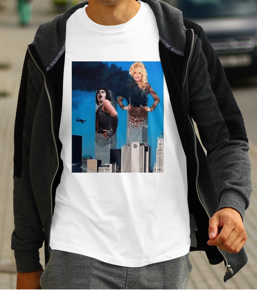 Tim Curry Dolly Parton Twin Towers 9 11 T-Shirt