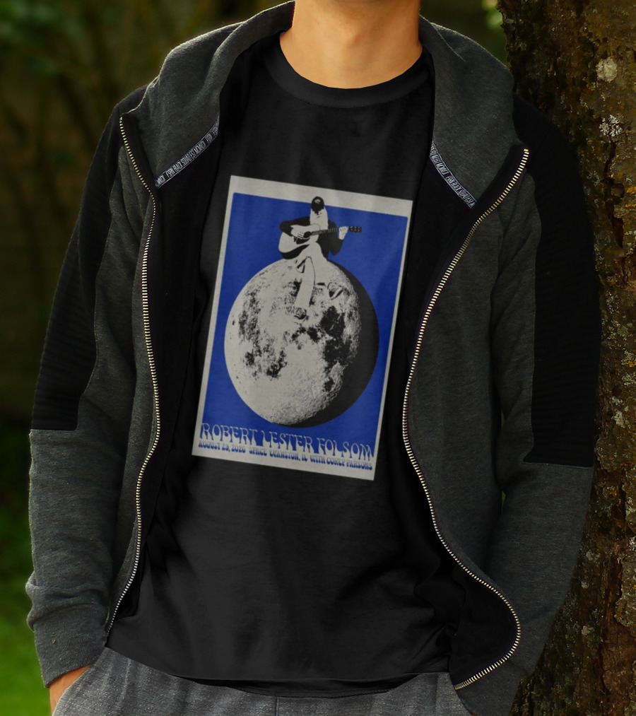Robert Lester Folsom August 29 2026 Evanston IL Space Concert With Corey Parsons T-Shirt
