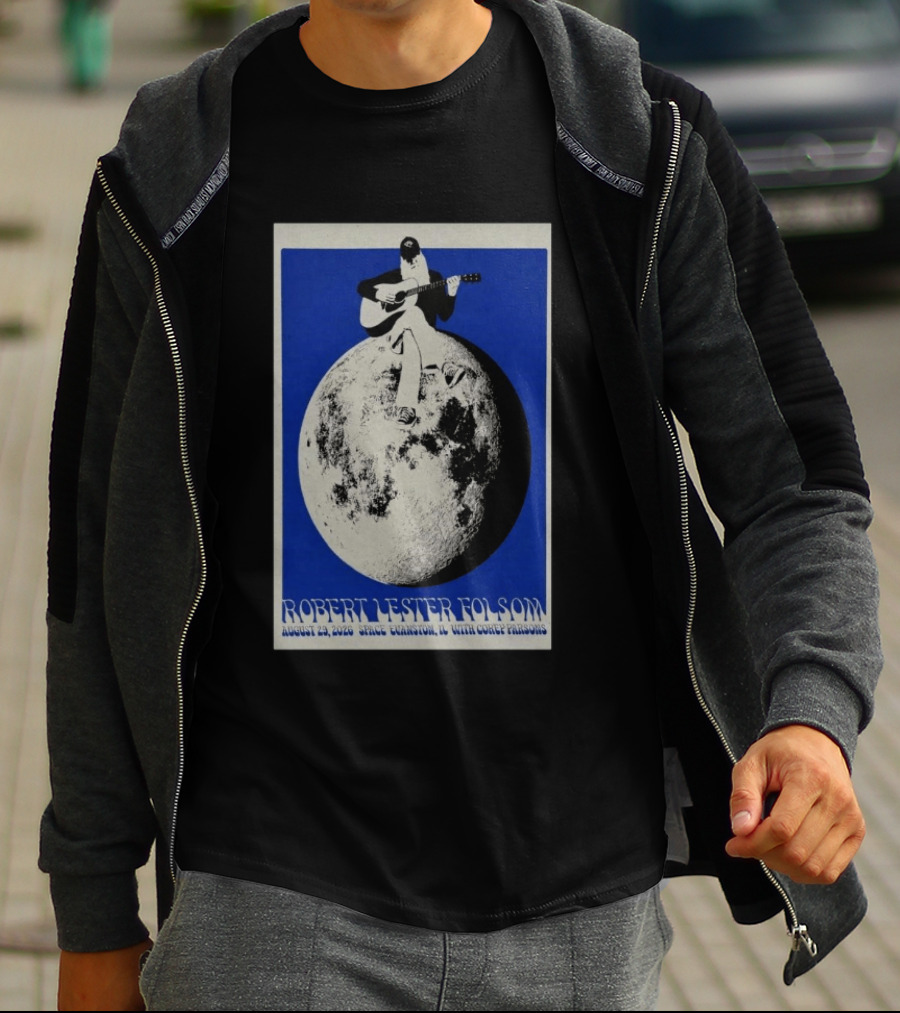 Robert Lester Folsom August 29 2026 Evanston IL Space Concert With Corey Parsons T-Shirt