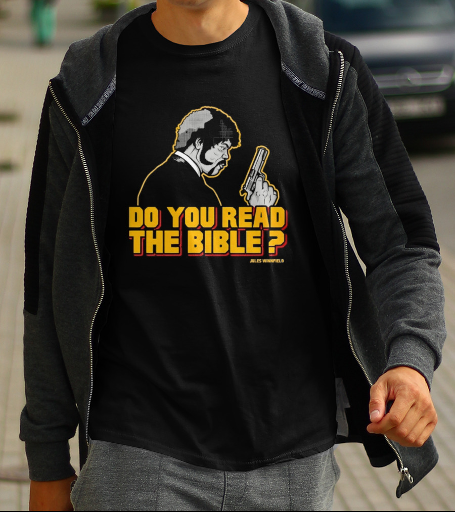 Jules Winnfield Do You Read The Bible Pulp Fiction T-Shirt