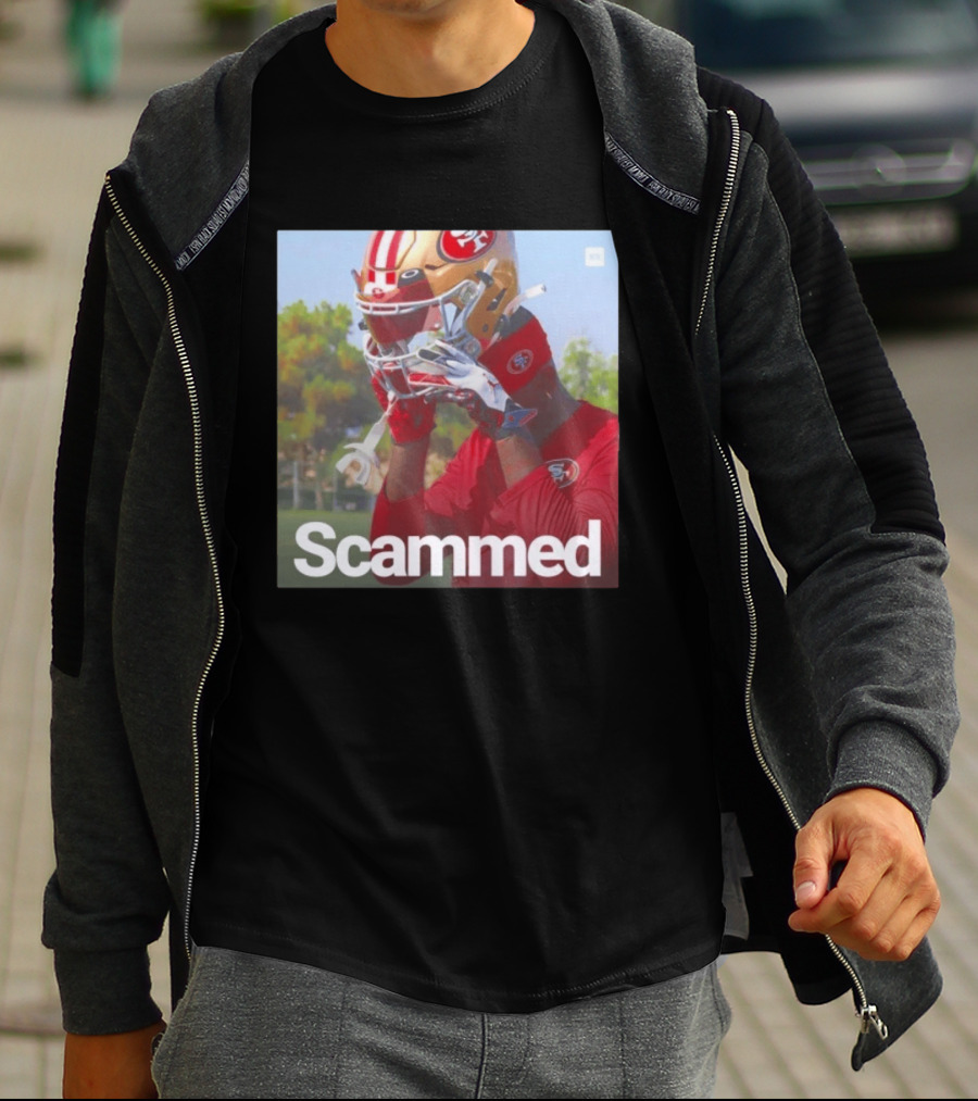Scammed Daejon Love Fake 49ers Football T-Shirt