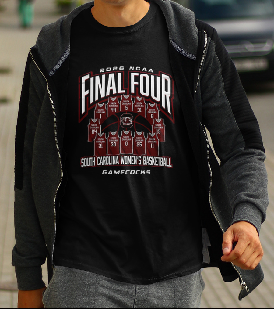 2026 NCAA Final Four South Carolina Women's Basketball Gamecocks T-Shirt