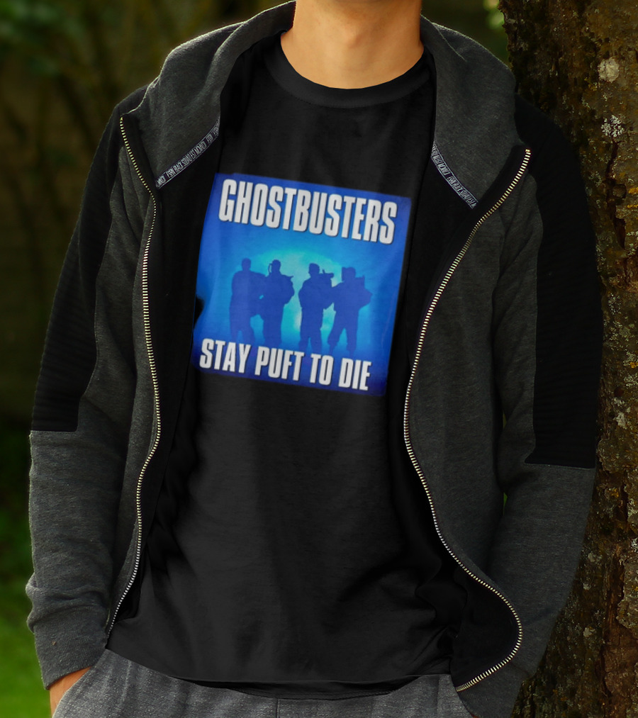 Ghostbusters Stay Puft To Die Marshmallow Man Classic Movie T-Shirt