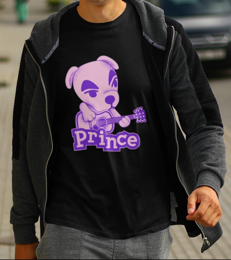KK Slider Prince Life Is Just A Party And Parties Aren't Meant To Last Purple Guitar T-Shirt