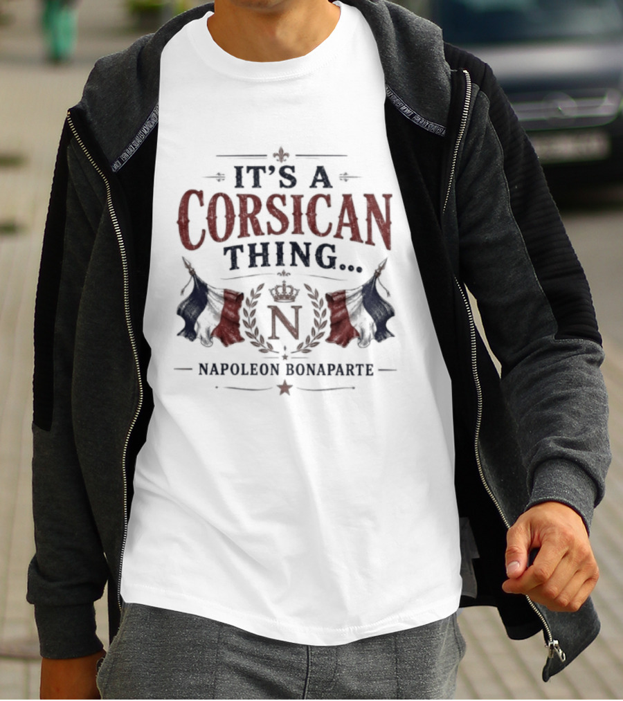 It's A Corsican Thing Napoleon Bonaparte T-Shirt