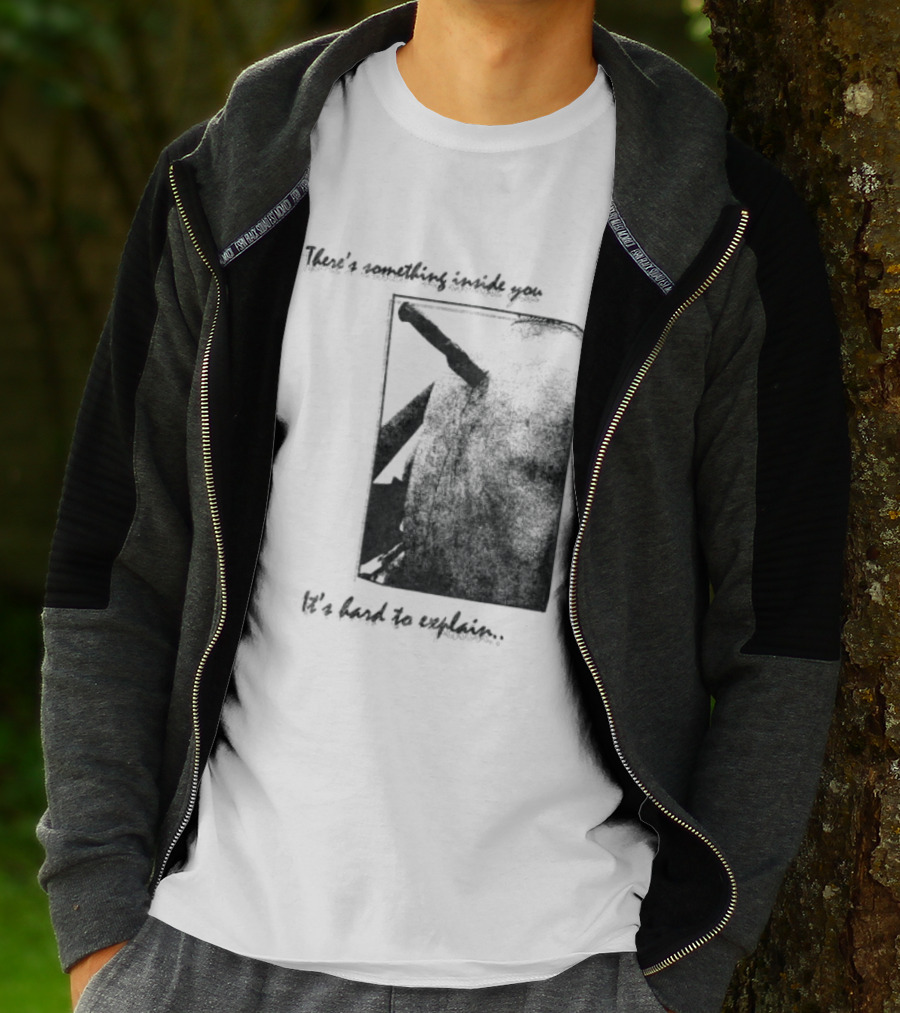 There's Something Inside You It's Hard To Explain Rectangle Shape T-Shirt