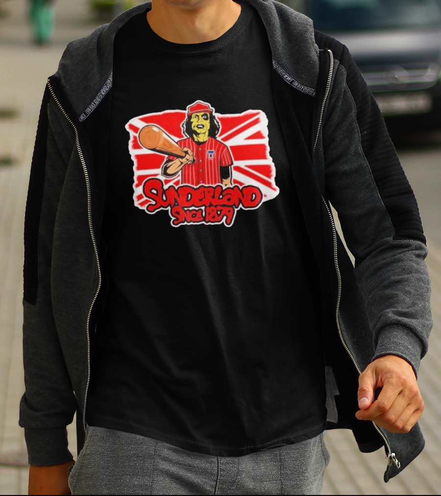 Sunderland Since 1879 Warrior Football Soccer Union Jack T-Shirt