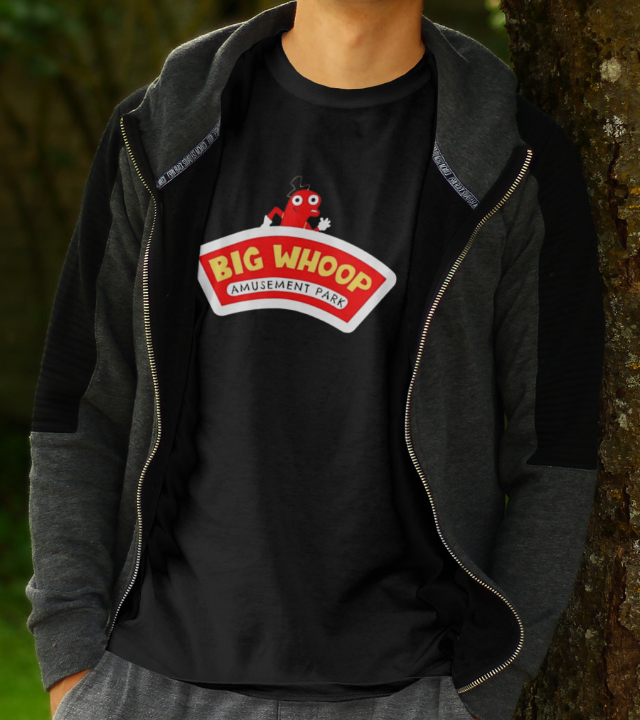 Big Whoop Amusement Park Secret Of Monkey Island T-Shirt