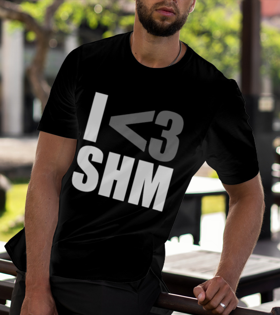 I Love Swedish House Mafia SHM Enthusiast Black T-Shirt