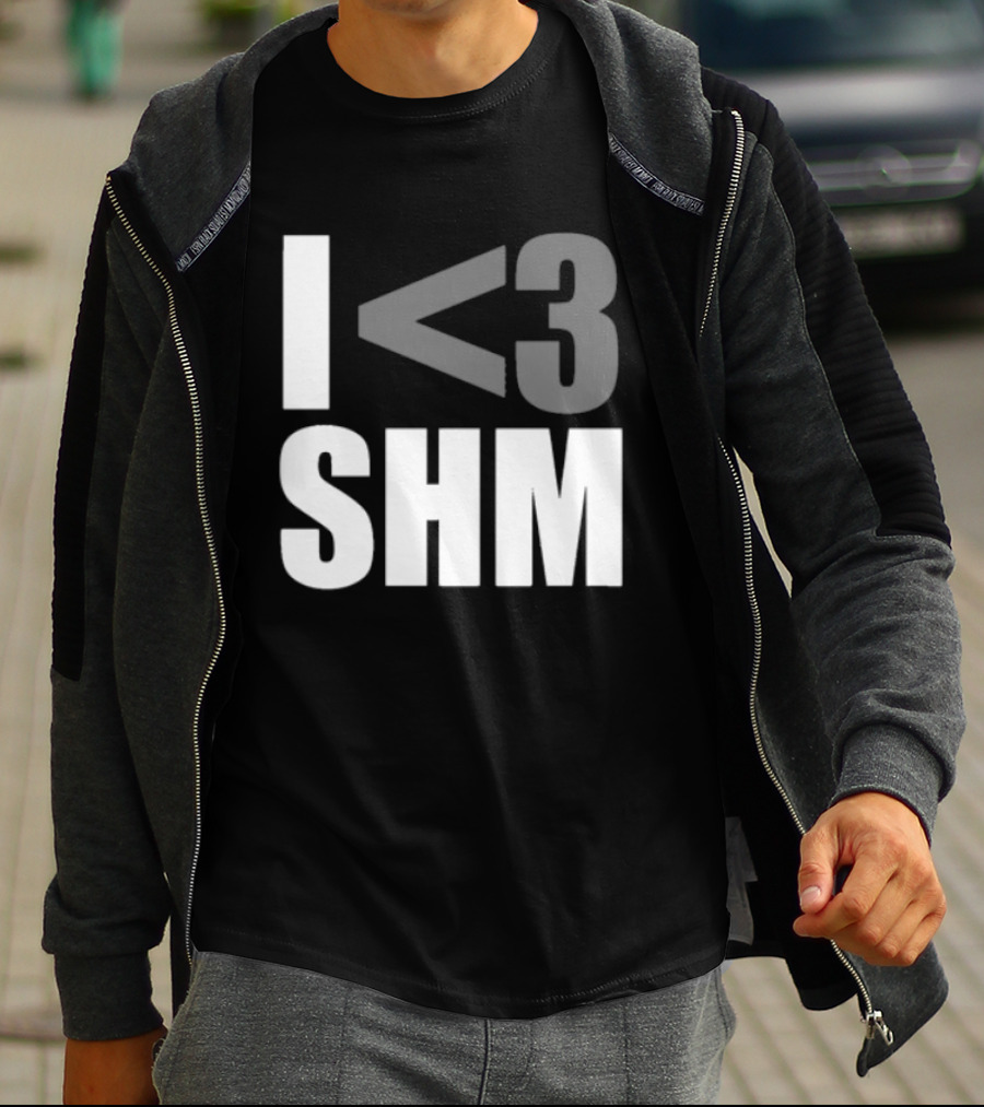 I Love Swedish House Mafia SHM Enthusiast Black T-Shirt