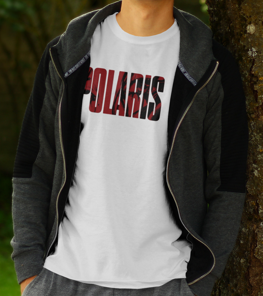 Armada Store Polaris Extermination Graphic Red And Black T-Shirt