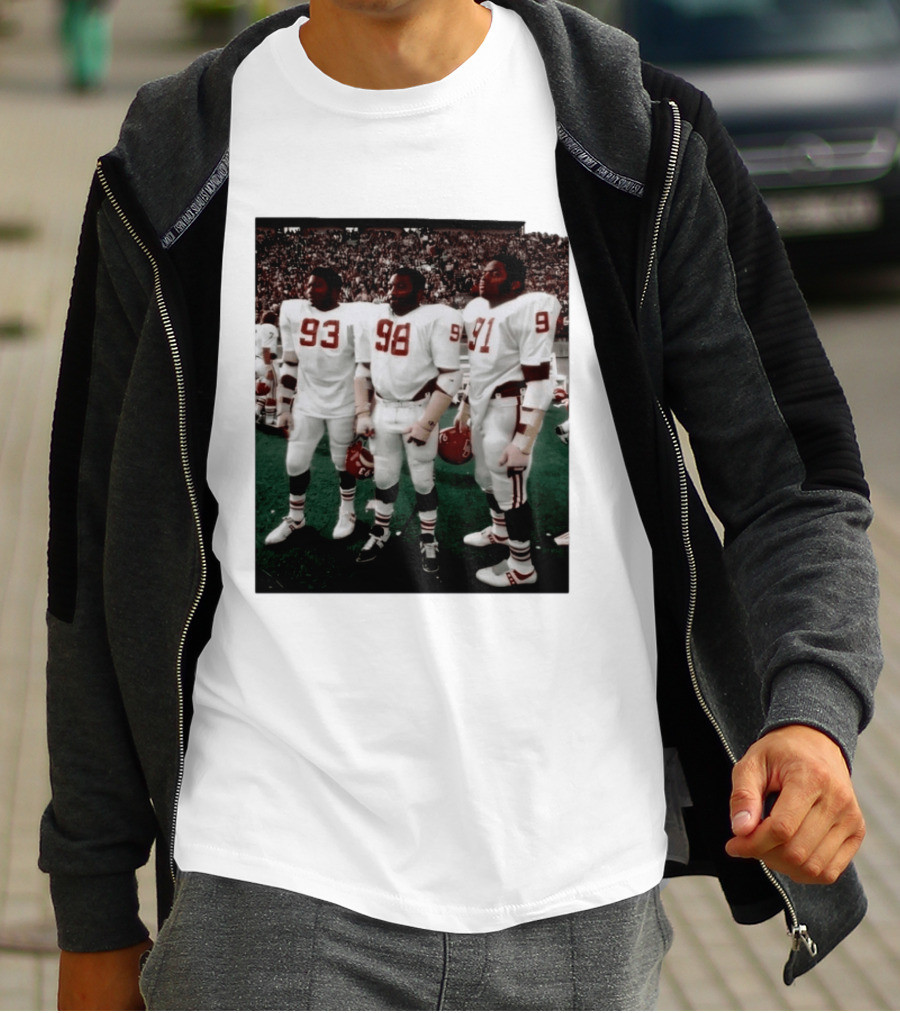 Oklahoma Sooners Football Players 93 98 91 On Field Sports Team Fan Gear T-Shirt