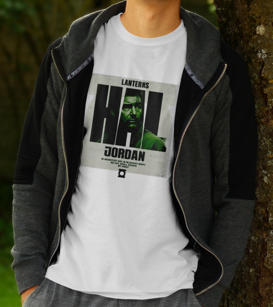 Hal Jordan Lanterns In Brightest Day In Blackest Night No Evil Shall Escape My Sight T-Shirt