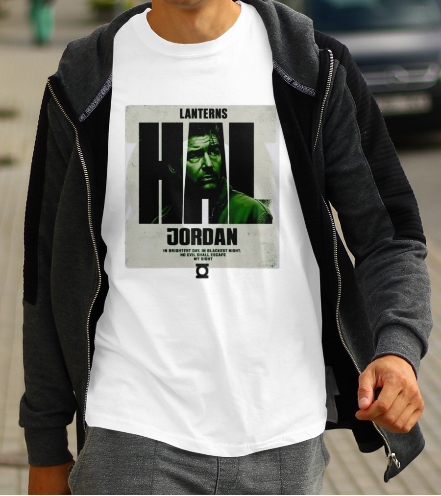Hal Jordan Lanterns In Brightest Day In Blackest Night No Evil Shall Escape My Sight T-Shirt