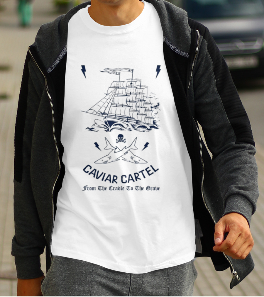 Ssur Store Caviar Cartel From The Crime To The Coast T-Shirt