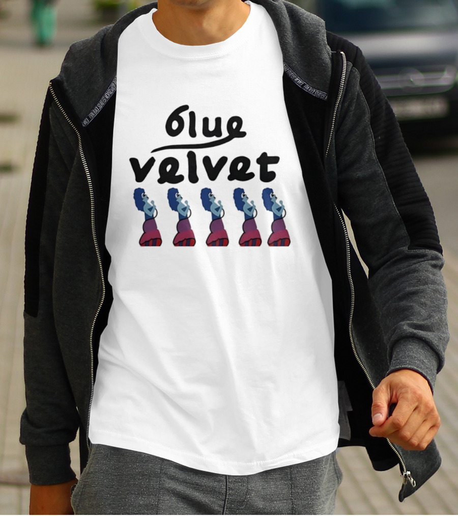 Blue Velvet Indie Film David Lynch Singer Five Times T-Shirt