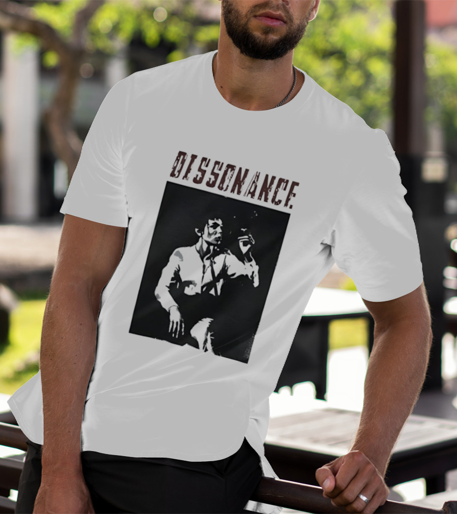 Dissonance Bruce Lee Distressed T-Shirt