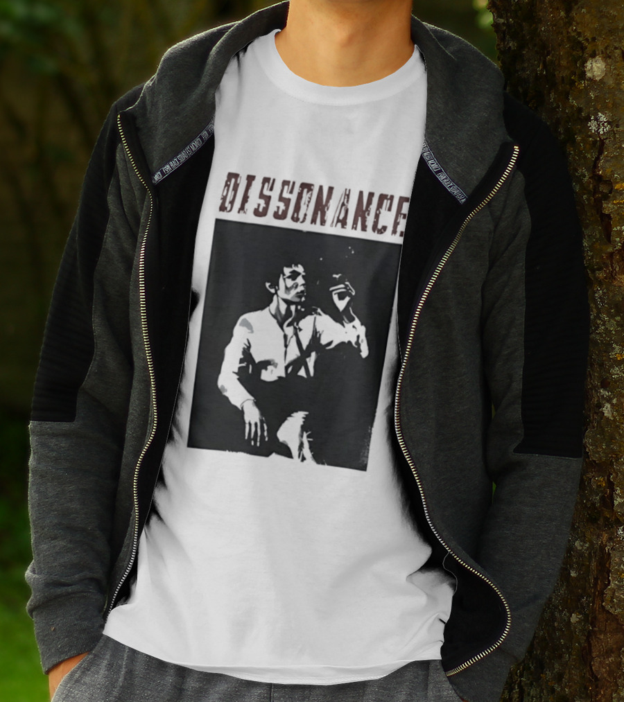 Dissonance Bruce Lee Distressed T-Shirt