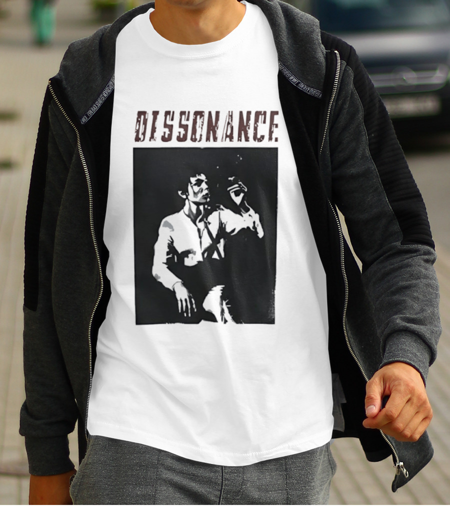 Dissonance Bruce Lee Distressed T-Shirt