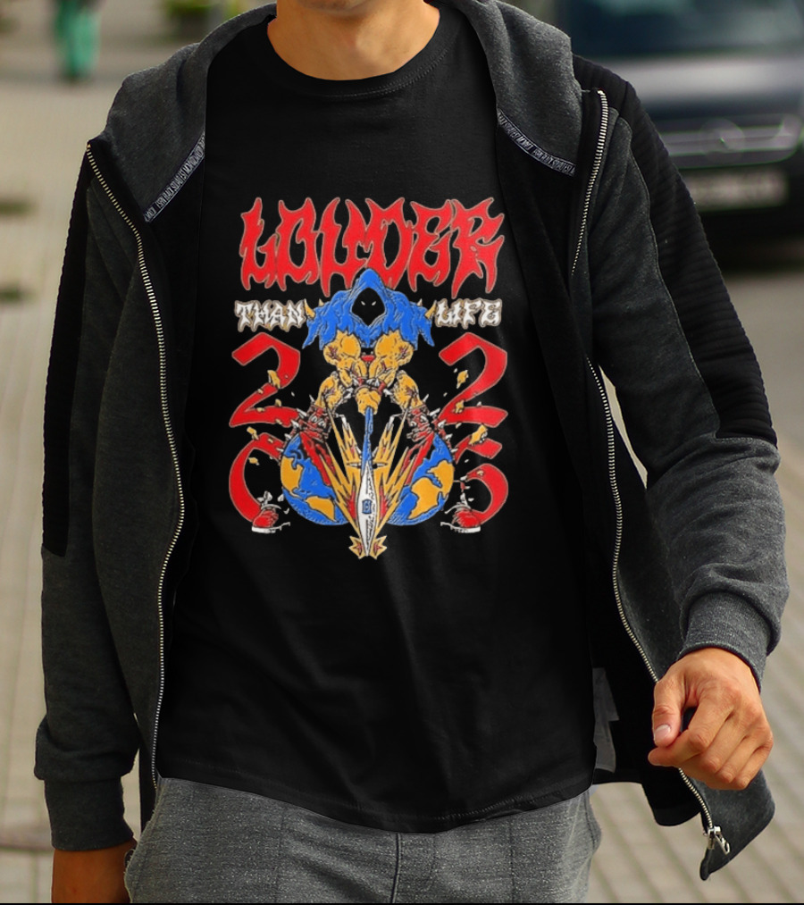 Louder Than Life 2026 Explosion And Globe Imagery Festival Louisville KY September 17 20 T-Shirt