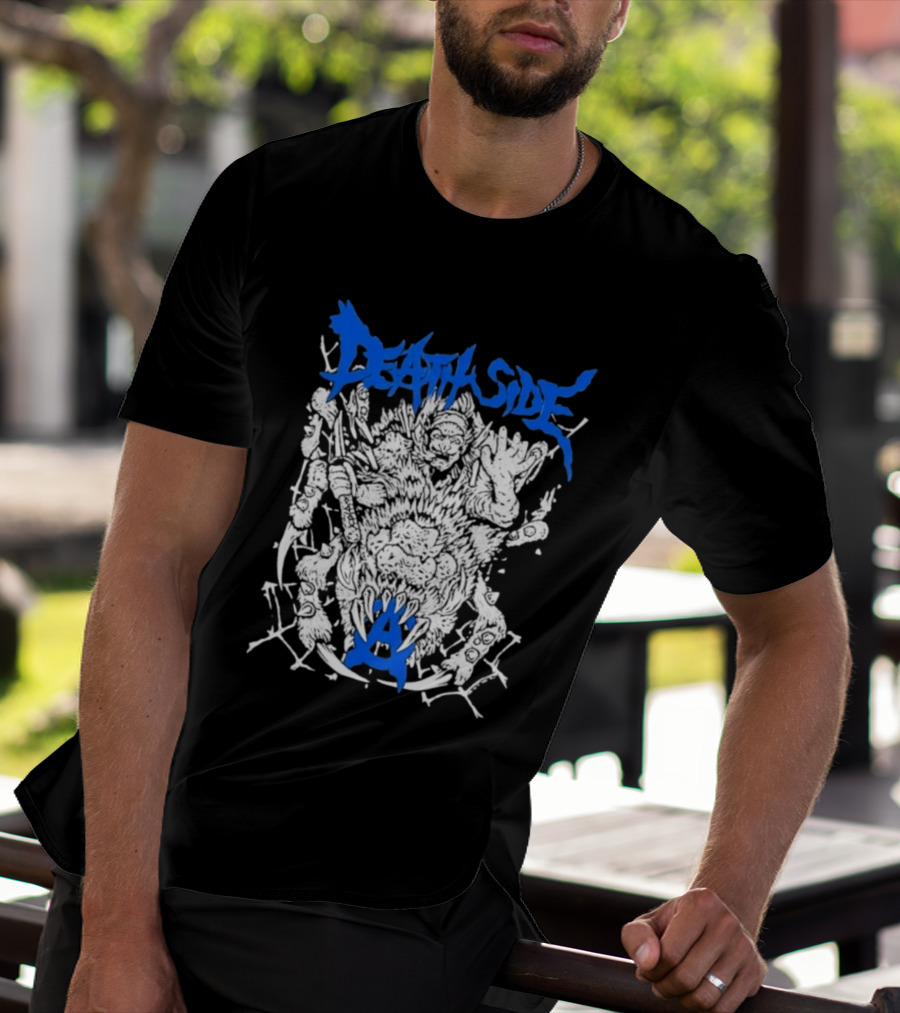 Death Side Band Hardcore Punk Anarchy Monster T-Shirt