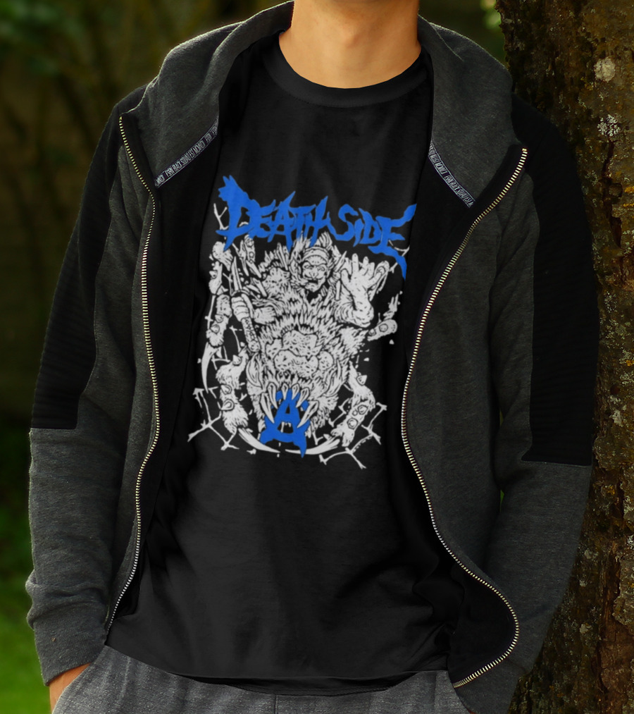 Death Side Band Hardcore Punk Anarchy Monster T-Shirt