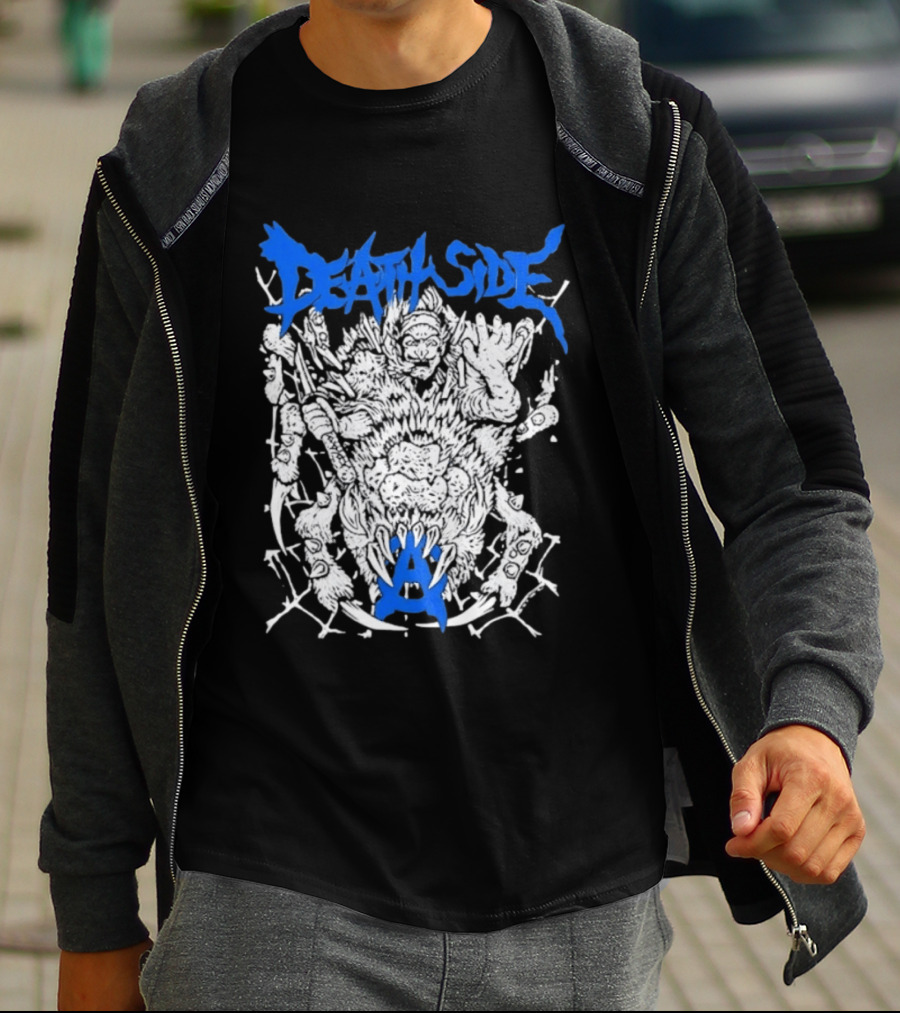 Death Side Band Hardcore Punk Anarchy Monster T-Shirt