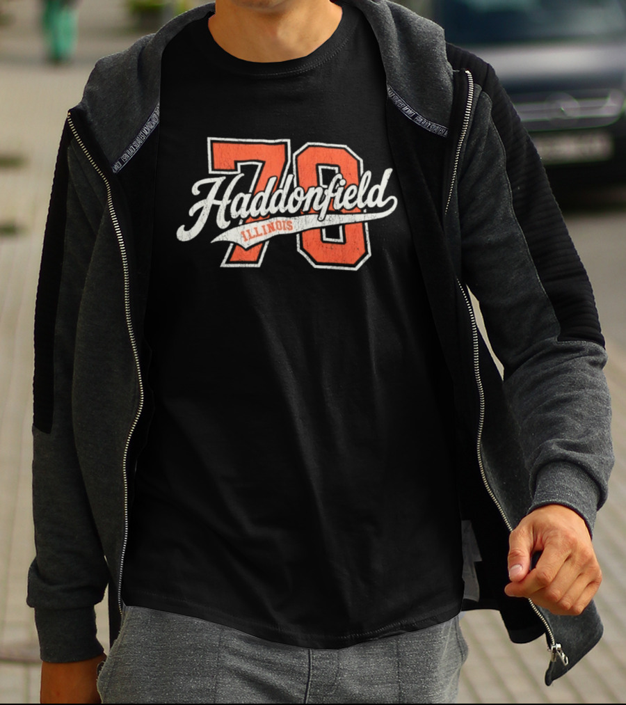Distressed Haddonfield Illinois 78 T-Shirt
