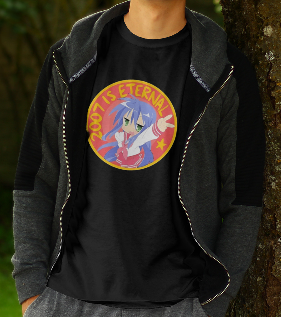 Konata Izumi 2007 Is Eternal Lucky Star Anime T-Shirt