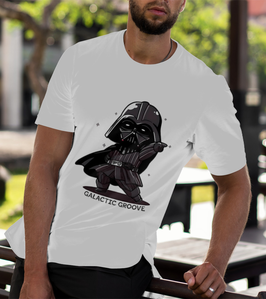 Star Wars Darth Vader Galactic Groove Chibi T-Shirt