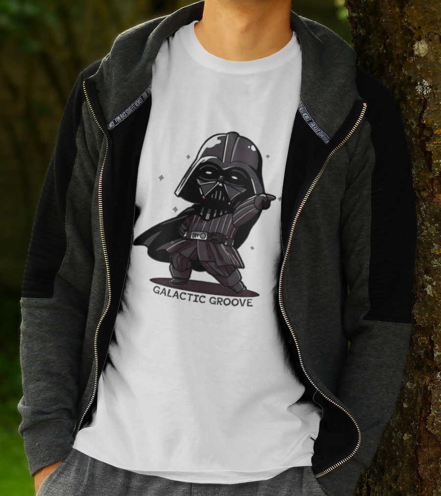 Star Wars Darth Vader Galactic Groove Chibi T-Shirt