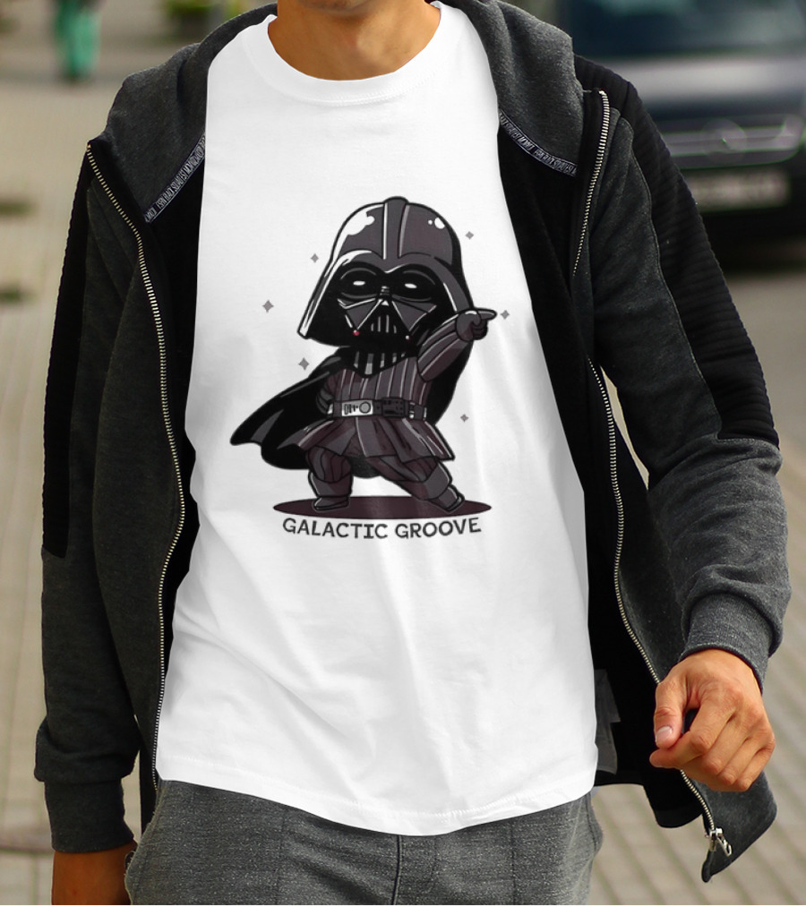 Star Wars Darth Vader Galactic Groove Chibi T-Shirt