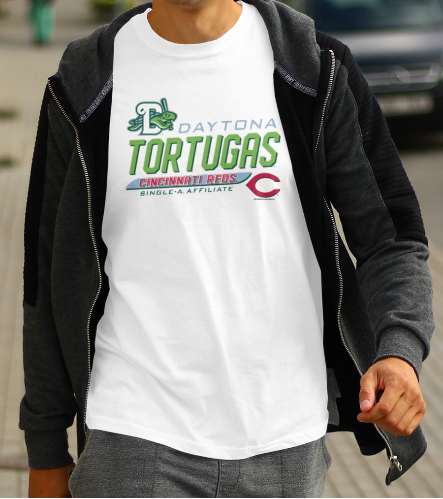 Daytona Tortugas Cincinnati Reds Single A Affiliate T-Shirt