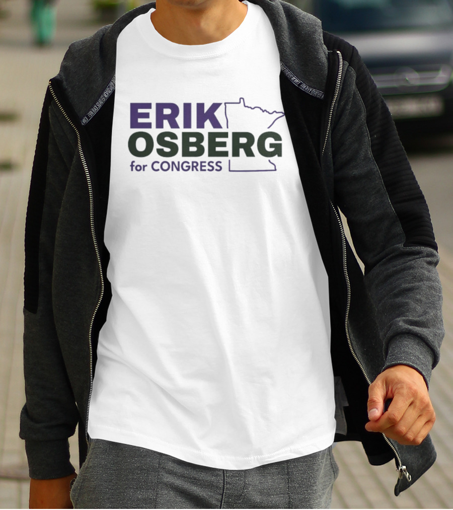 Erik Osberg For Congress 2026 Minnesota Campaign T-Shirt
