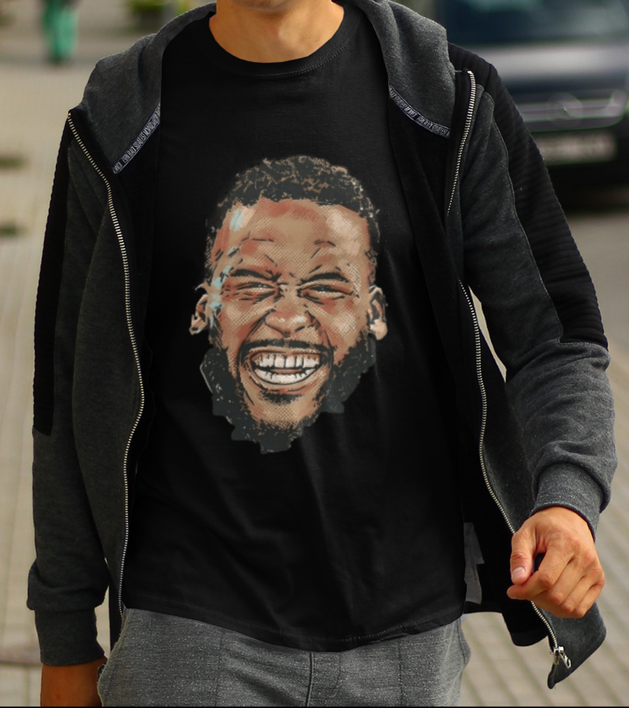 Aaron Donald 99 Halftone Stylized Caricature T-Shirt