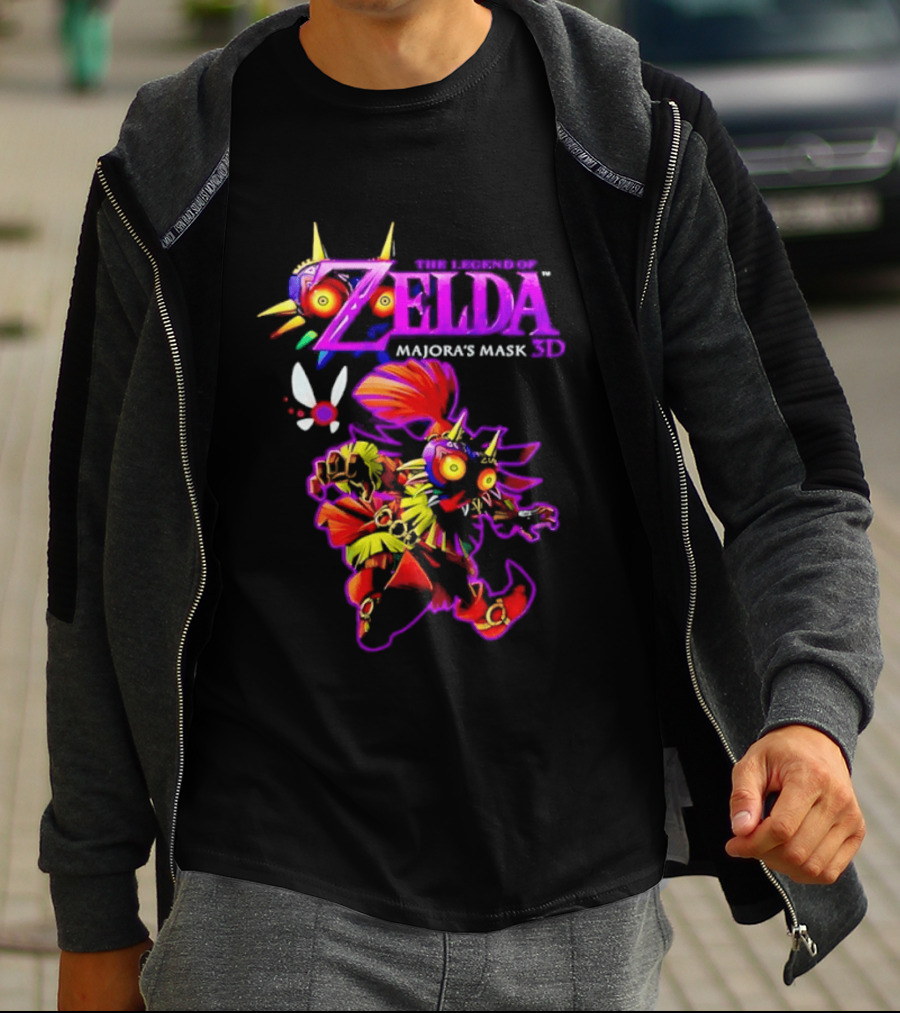 The Legend Of Zelda Majora's Mask 3D Skull Kid T-Shirt