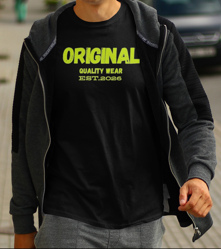 Original Quality Wear Established 2026 T-Shirt