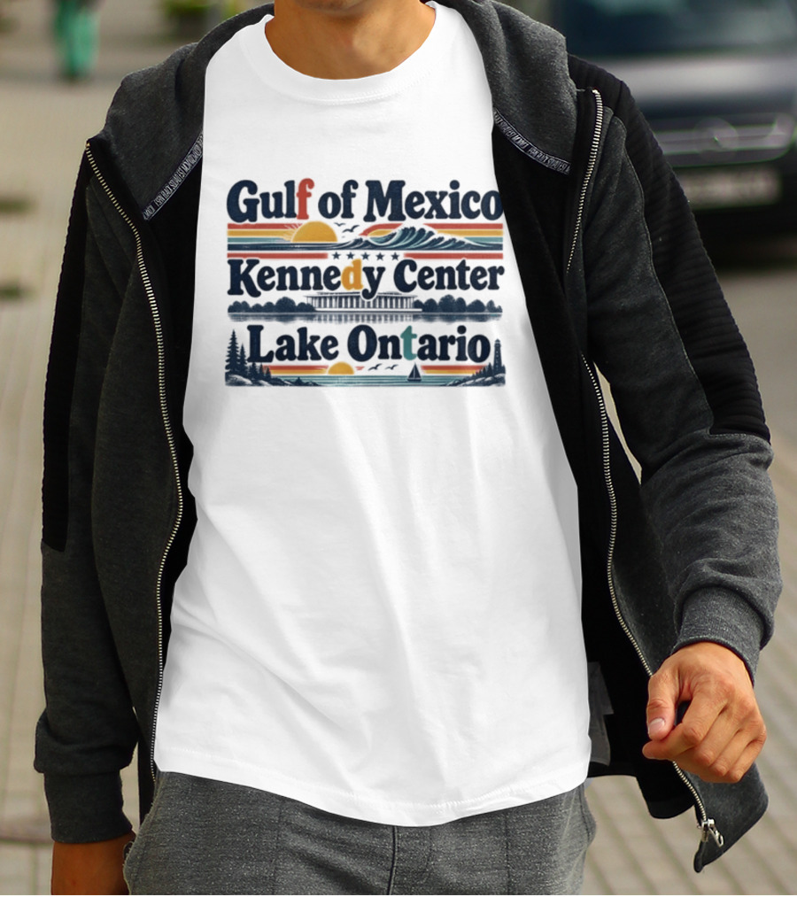 Gulf Of Mexico Lake Ontario Kennedy Center Resist Fdt T-Shirt