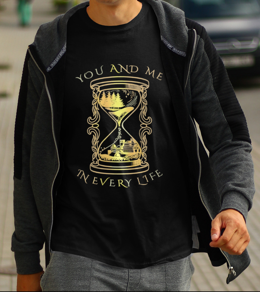 Stacia Stark You And Me In Every Life Hourglass T-Shirt