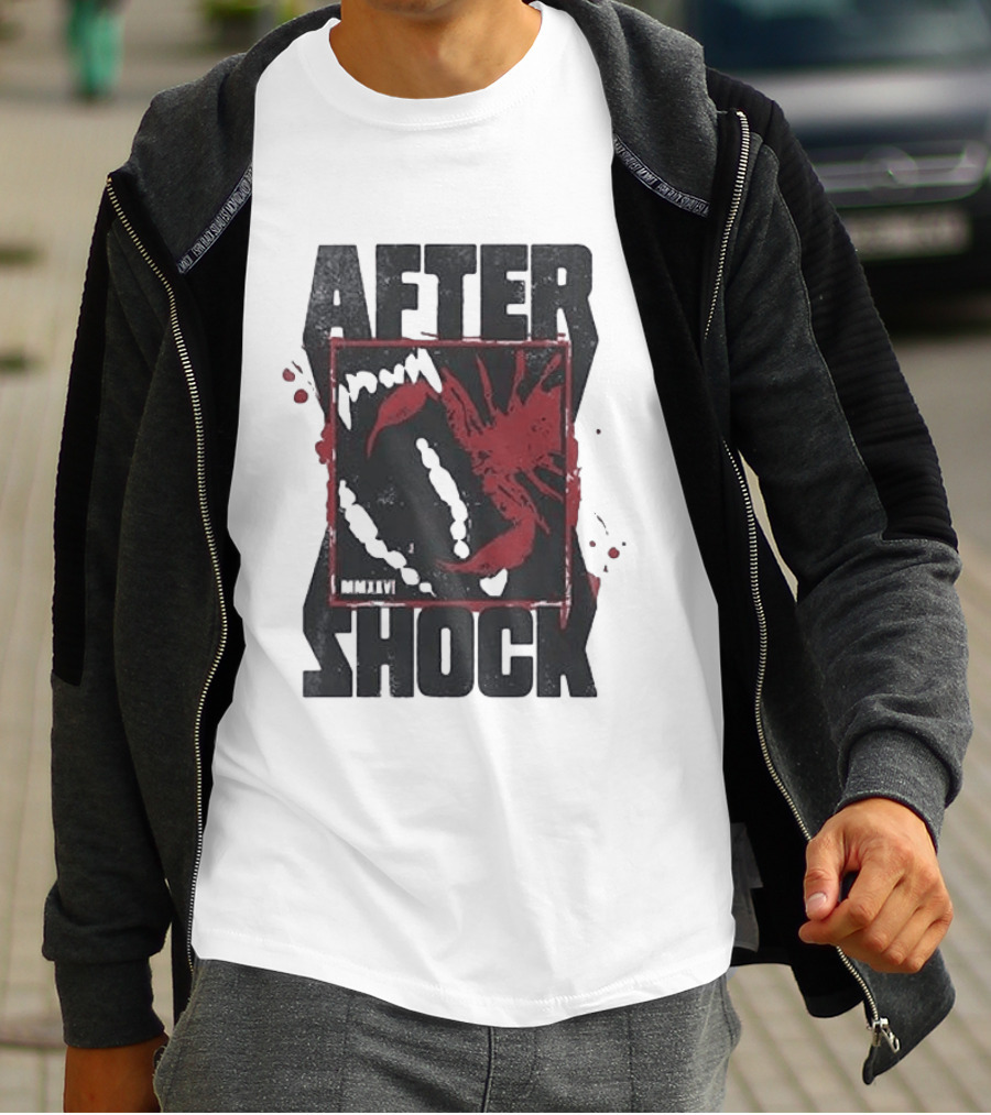 Aftershock Louder Than Life Stinging Lineup Red Splatter T-Shirt