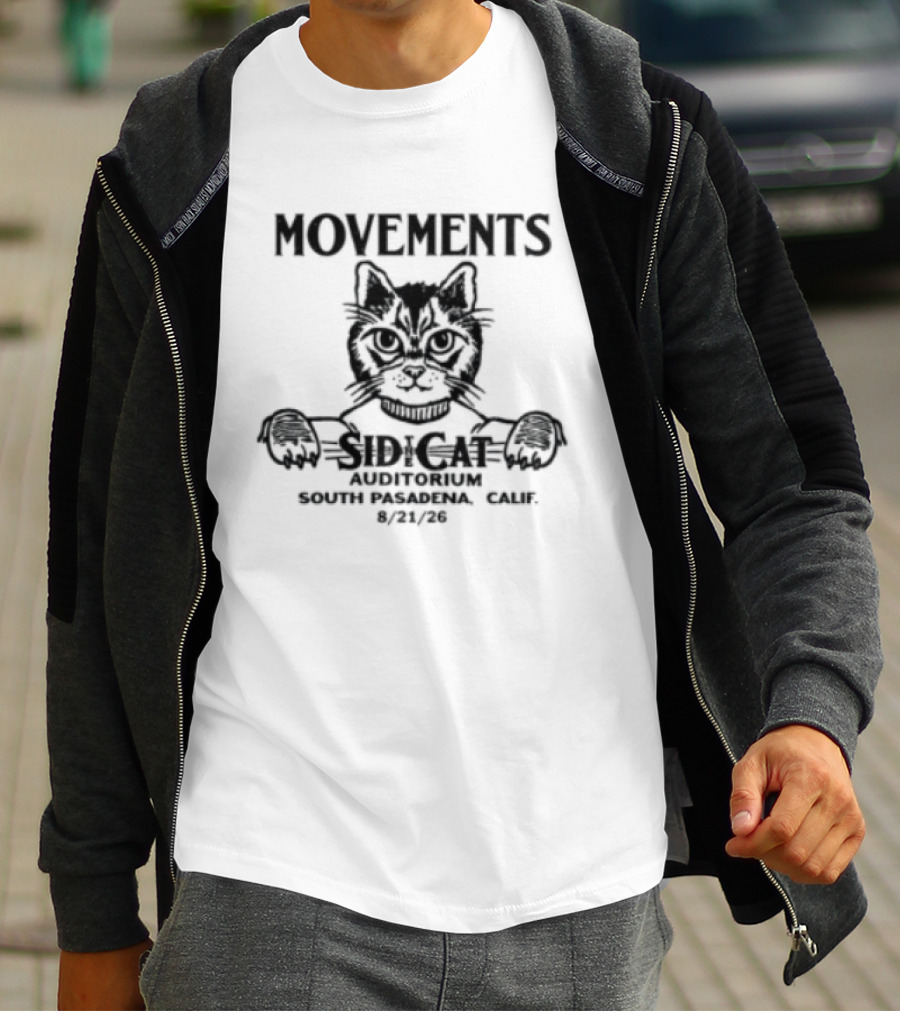Movements Sid The Cat Show Double Win Carries On 1977 1979 T-Shirt