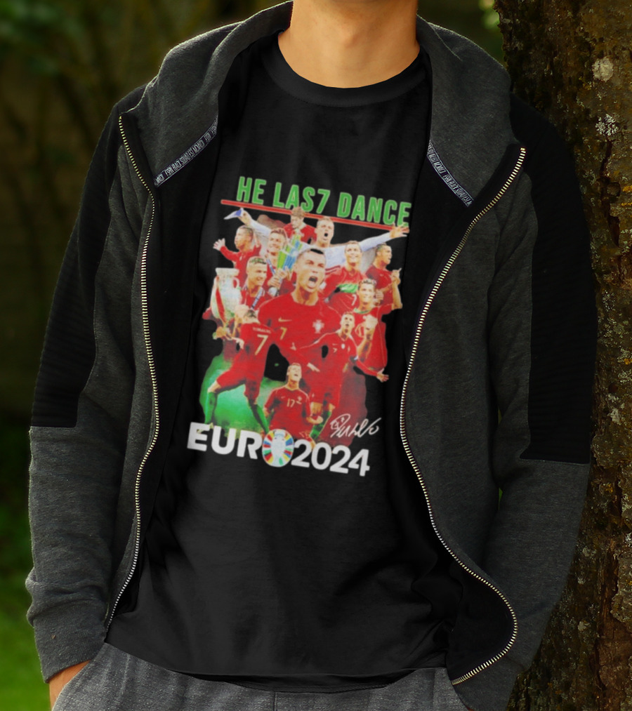 Cristiano Ronaldo He Las7 Dance Euro 2024 T-Shirt