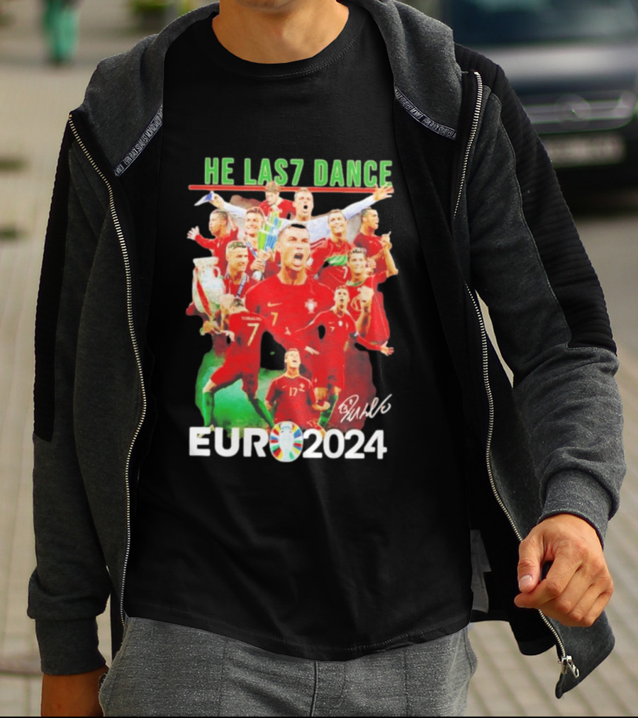 Cristiano Ronaldo He Las7 Dance Euro 2024 T-Shirt