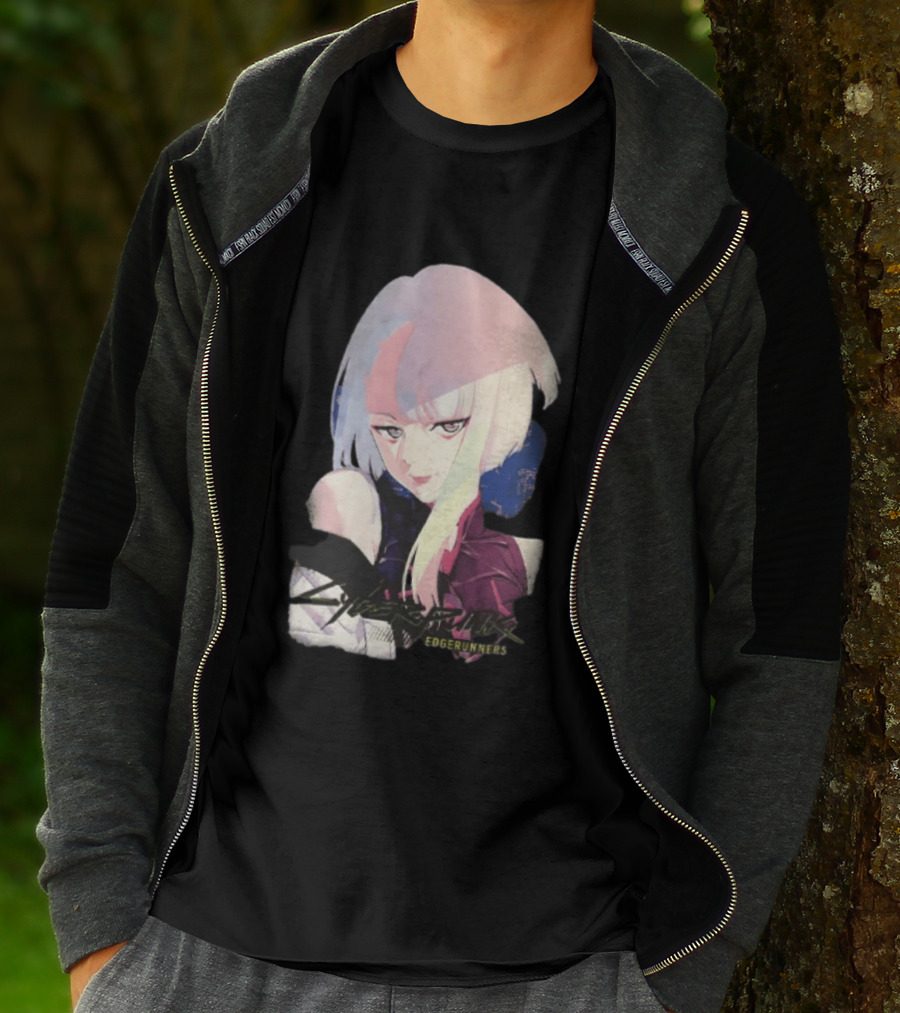 Cyberpunk Edgerunners Lucyna Kushinada Colorful Anime T-Shirt