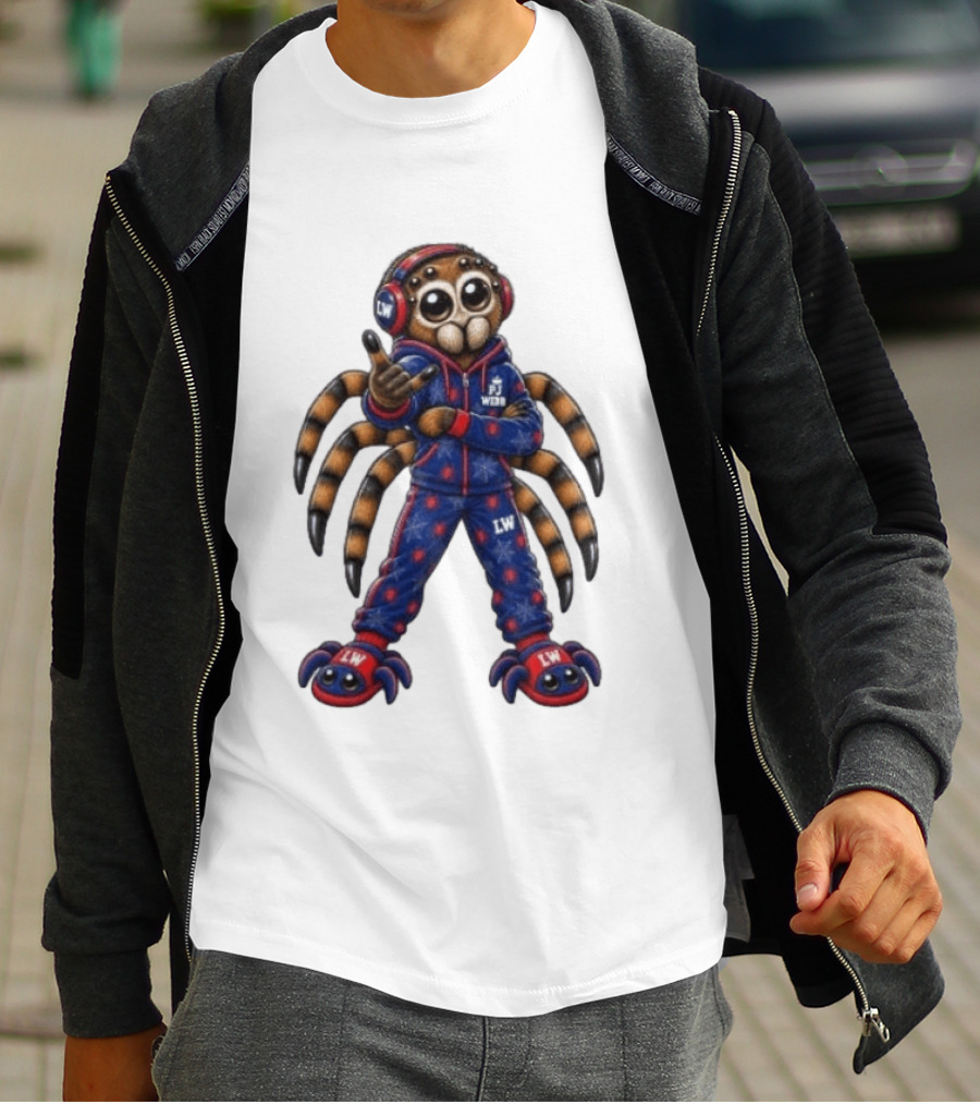 PJ Black Spidey PJ Webb LW Spider Character In Blue Red Outfit T-Shirt