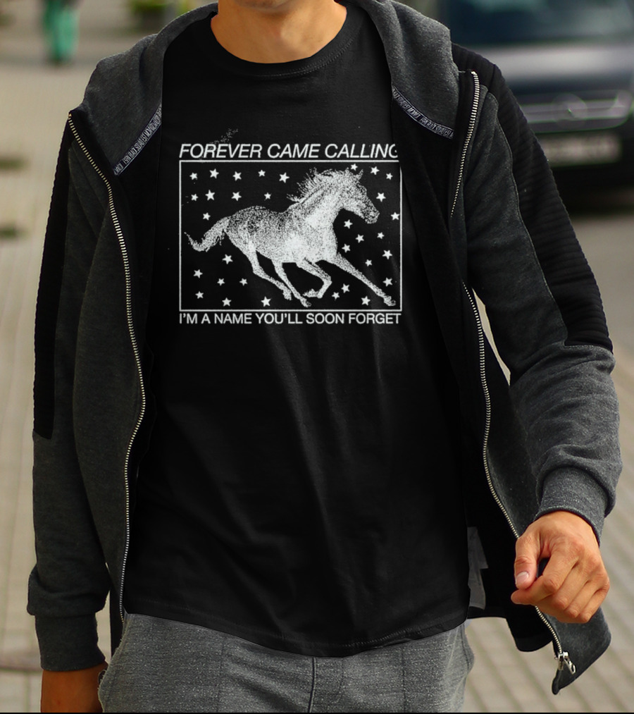 Forever Came Calling Wild Horses I'm A Name You'll Soon Forget T-Shirt