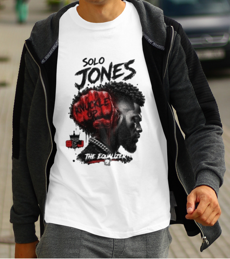 Solo Jones Knuckle Up The Equalizer Red Fist T-Shirt