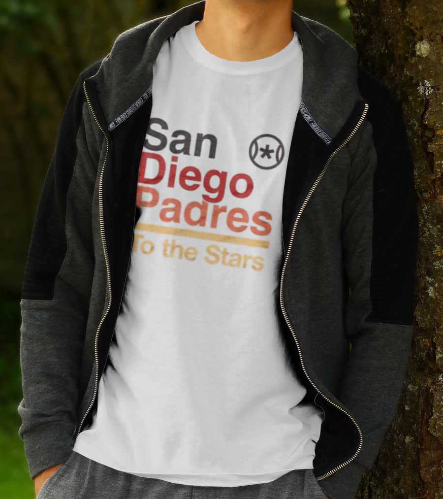San Diego Padres To The Stars TTS X Homage Classic Ash T-Shirt